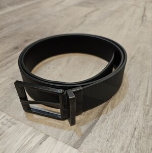 Burberry Reversible Check Belt Grey And Black Size 85